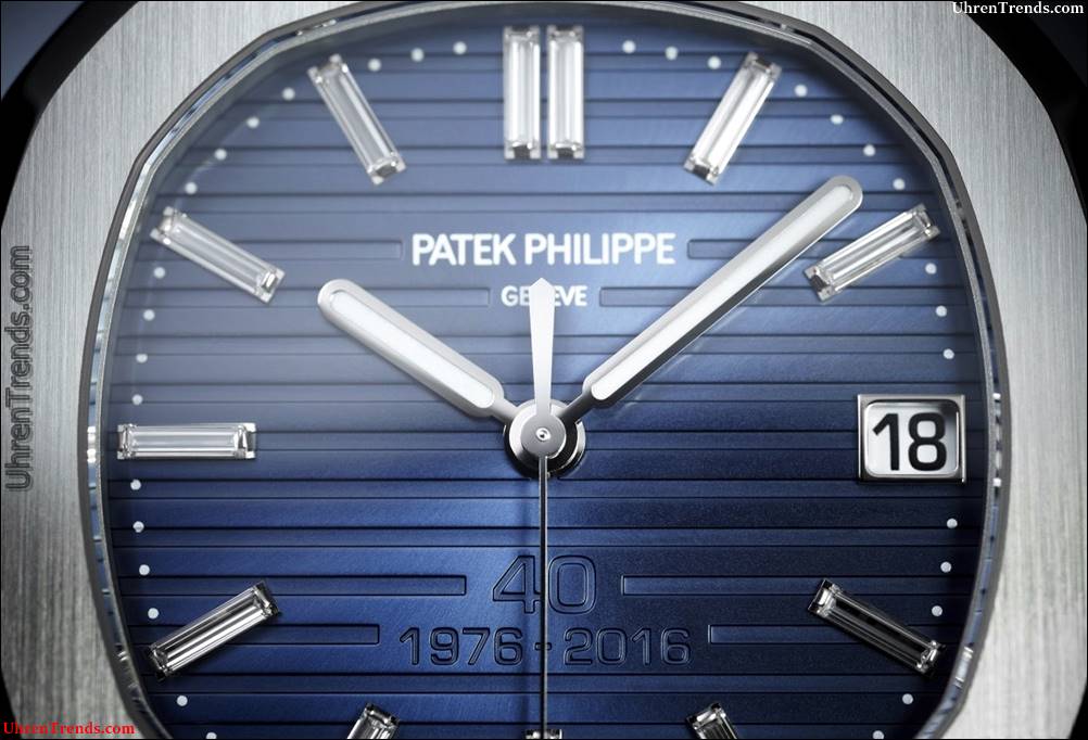 Patek Philippe Nautilus 40th Anniversary 5711 / 1P Uhr in Platin  