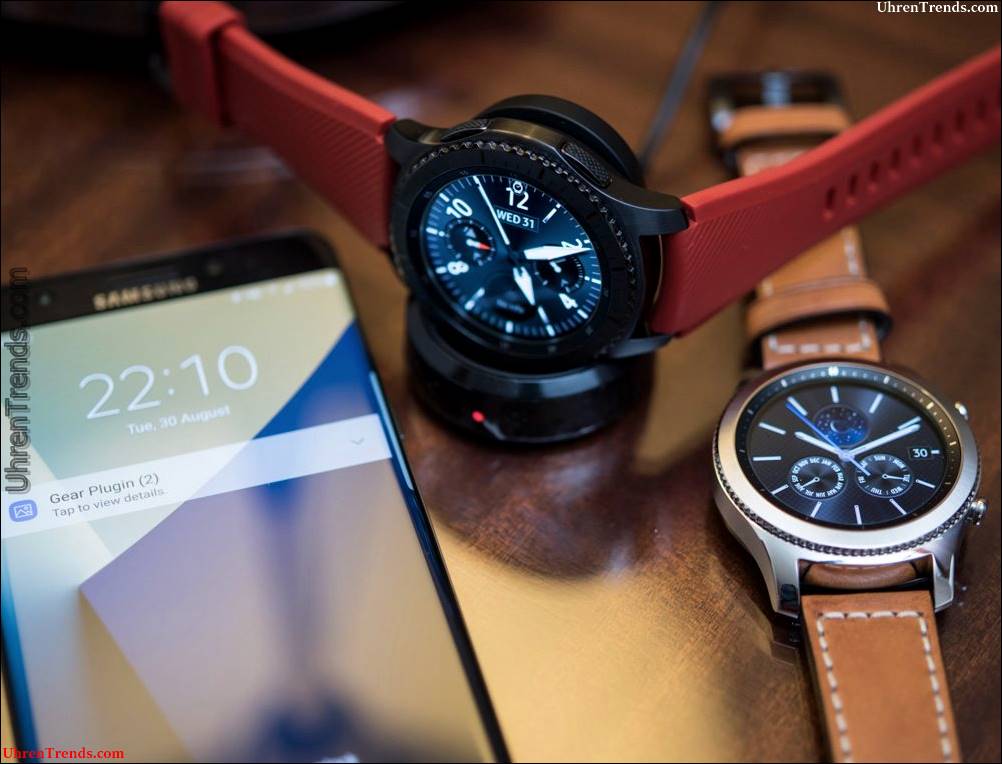 Samsung Gear S3 Frontier & Classic Smartwatches zum ersten Mal  