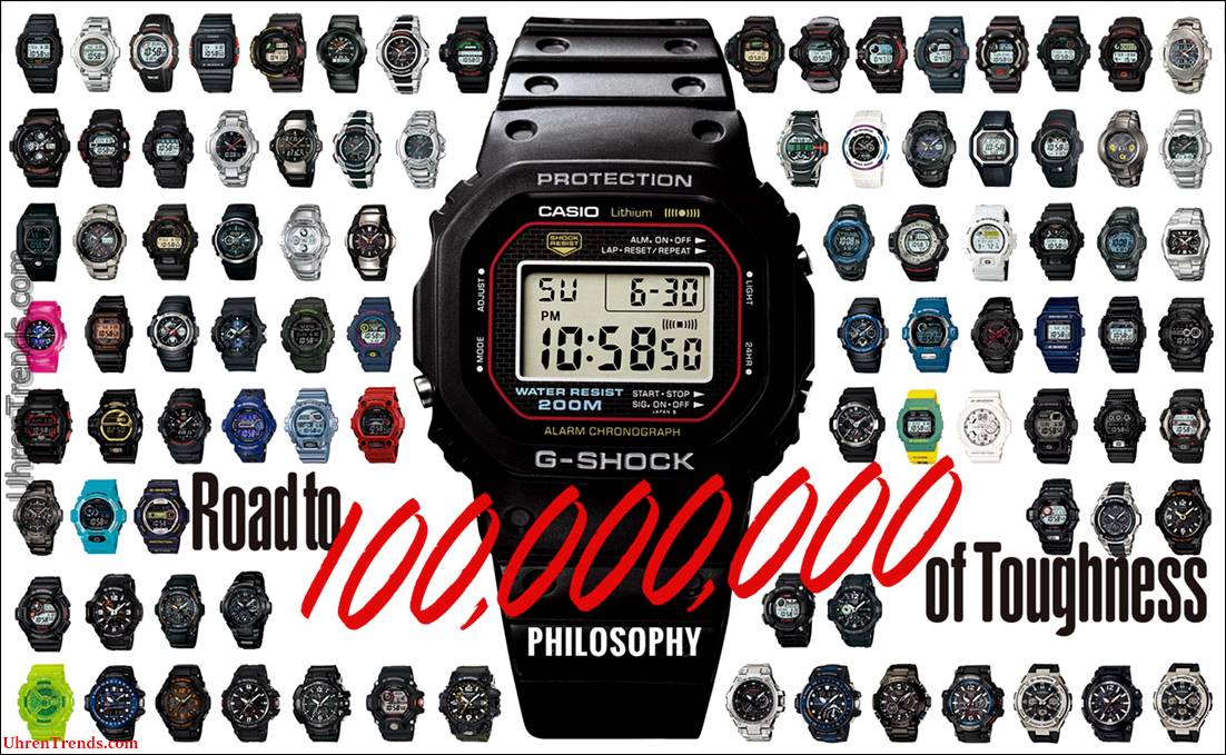 100.000.000 G-Shock: Casio G-Shock MR-G "Akazonae" Uhr  