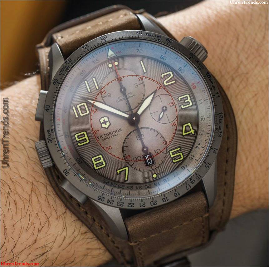 Victorinox Schweizer Armee Airboss Mach 9 Titanium Limited Edition Uhr Hands-On  