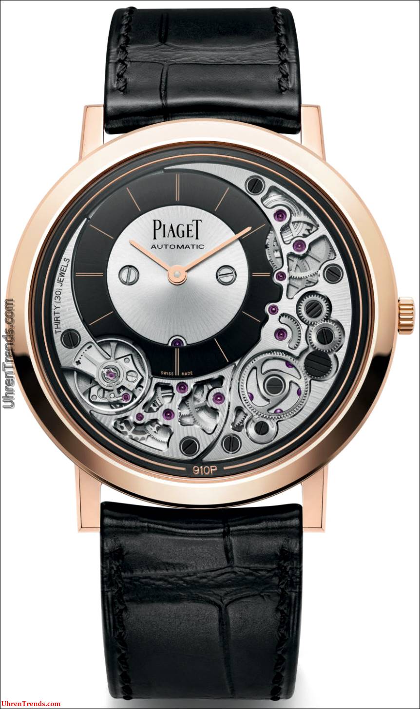 Piaget Altiplano Ultimate 910p Halt Neue Rekord Fur Dunnste Automatische Uhr Uhren Trends