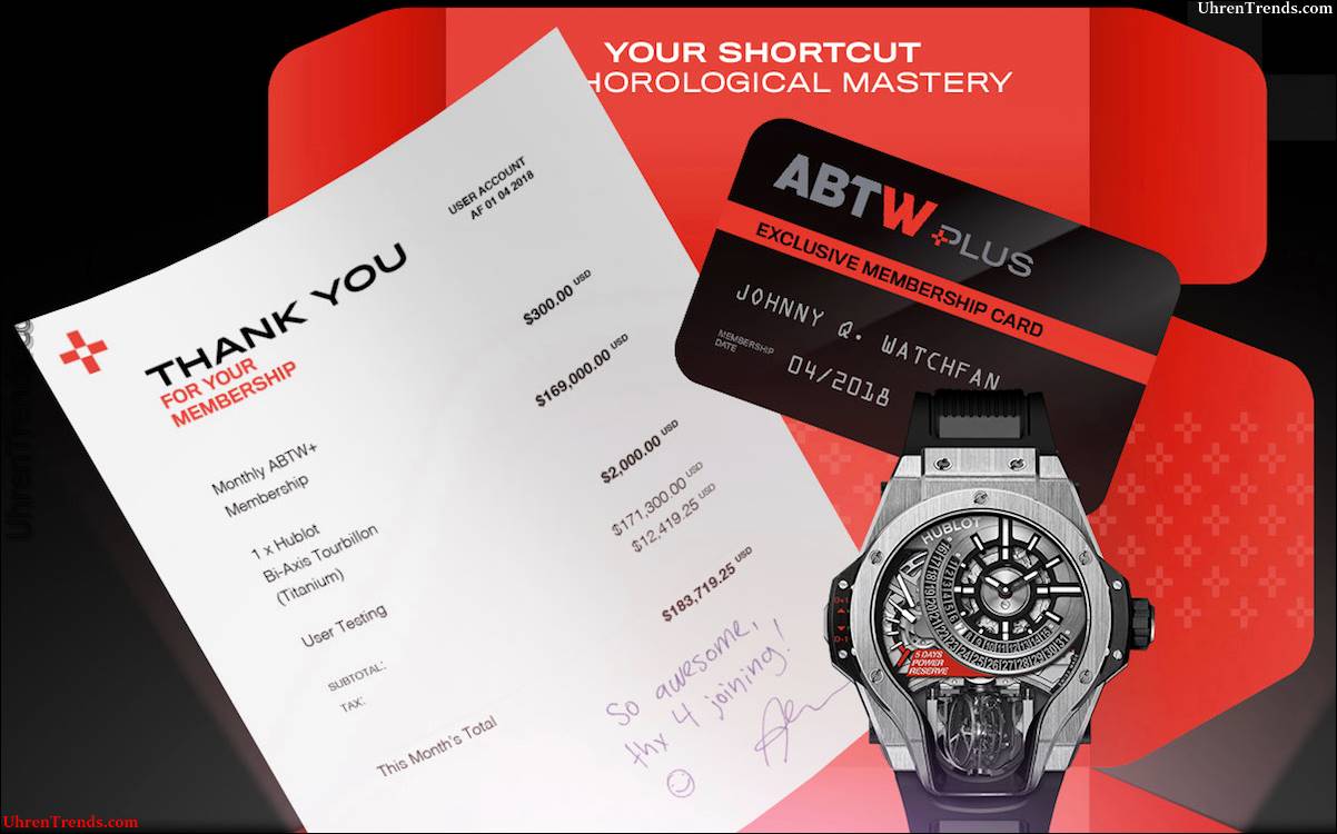 aBlogtoWatch Plus: Neuer Service für beschäftigte Uhrensammler  