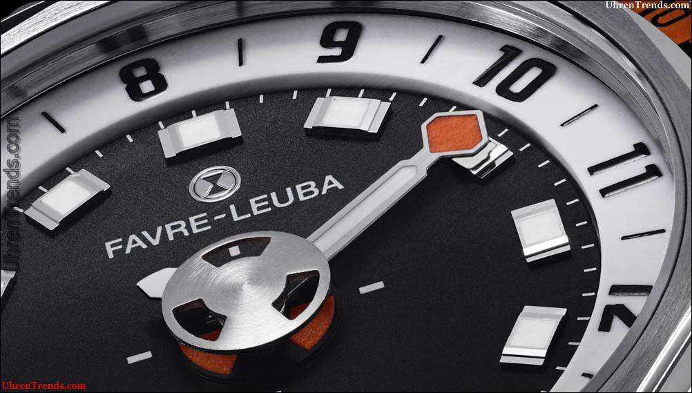 Favre-Leuba Raider Harpune Uhr mit glatter Art, die Zeit zu zeigen  