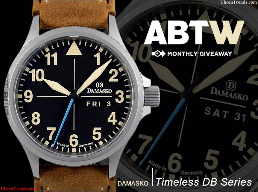 LETZTE CHANCE: Damasko Timeless DB1 Limited Edition Uhr Werbegeschenk  