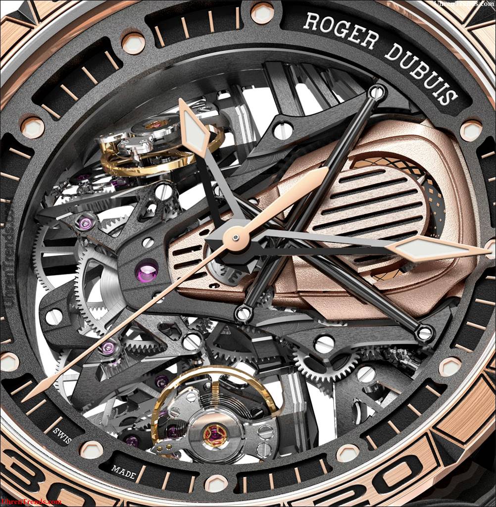 Roger Dubuis Excalibur Spinne Pirelli & Excalibur Aventador S Uhren für 2018  
