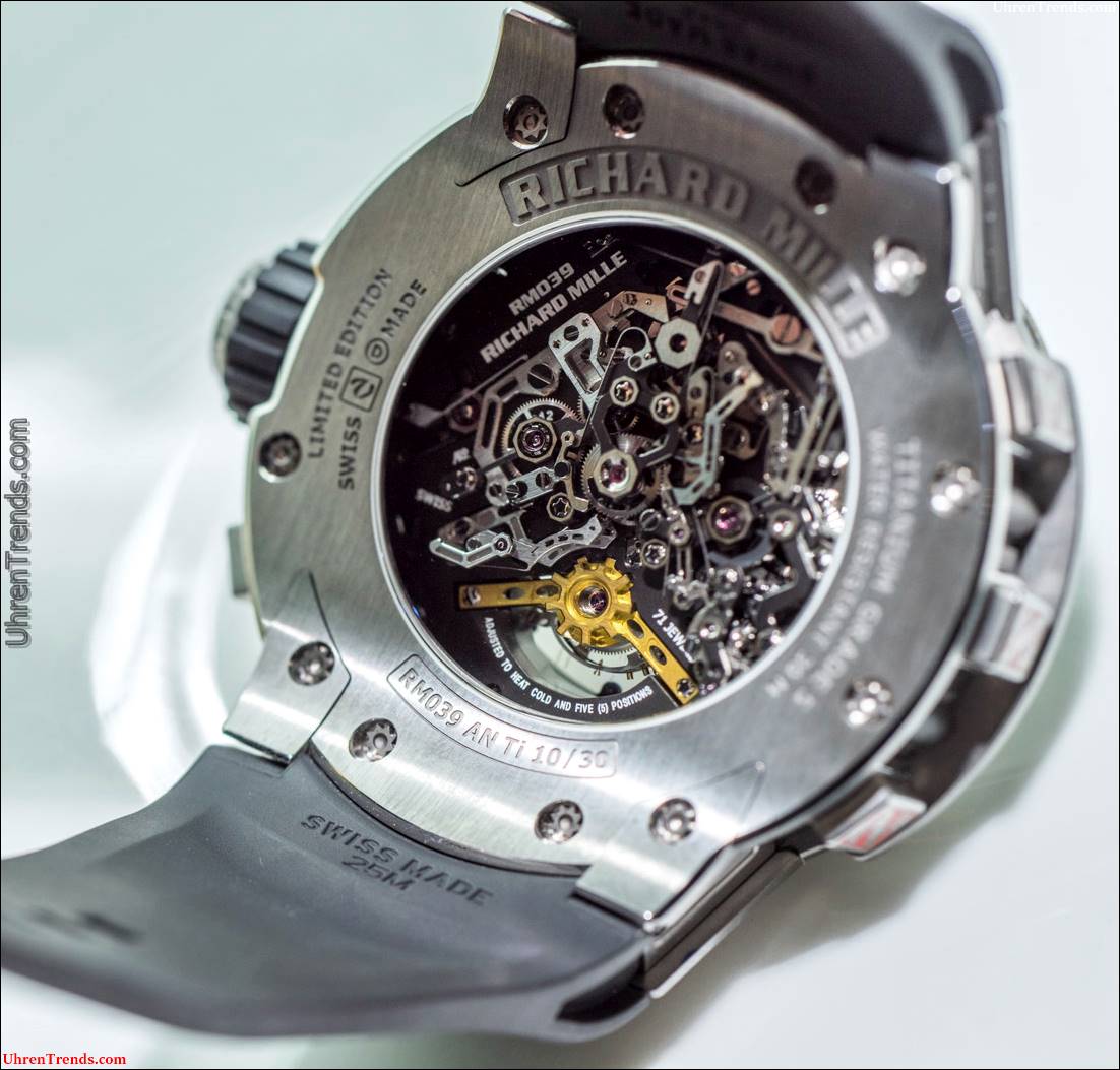 Richard Mille RM 039 Tourbillon Luftfahrt E6-B Flyback Chronograph Uhr Hands-On  