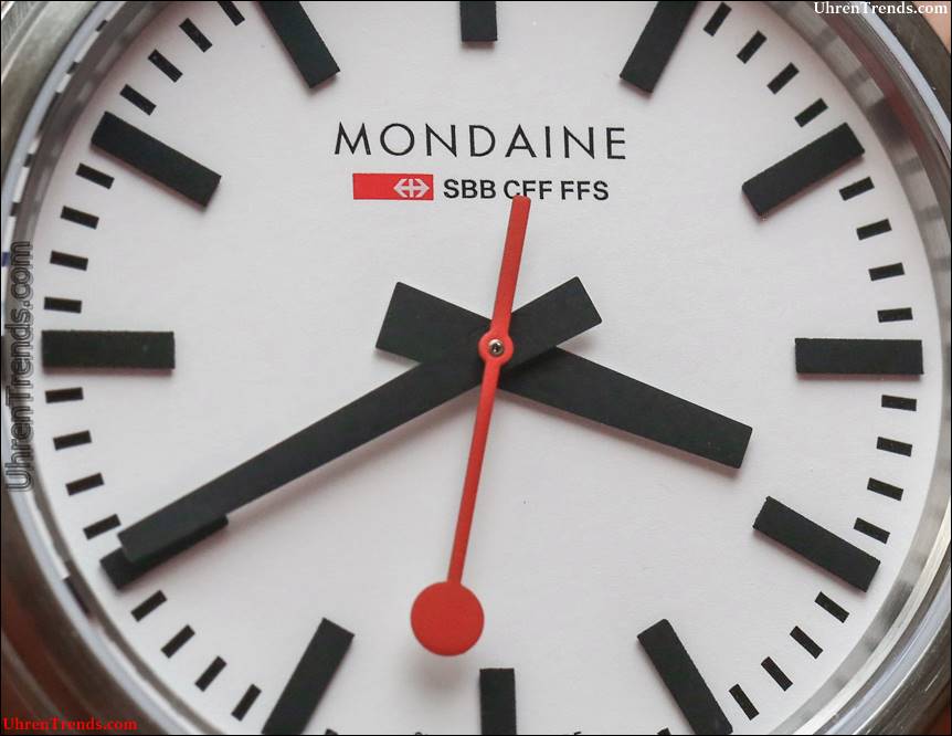 Mondaine Stop2Go Schweizerische Bundesbahn Uhr Hands-On  