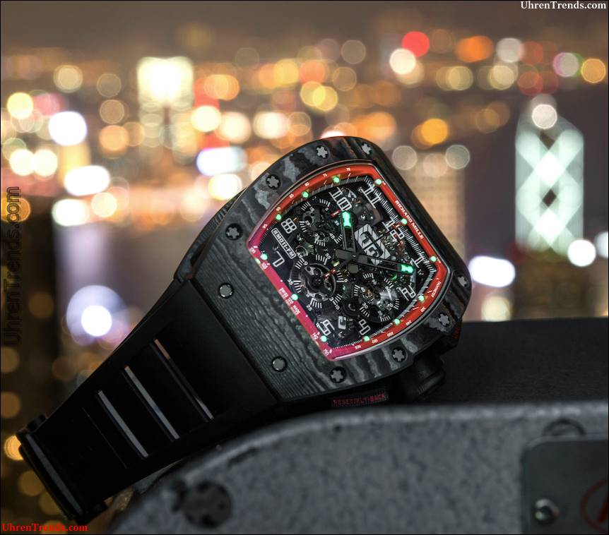 Richard Mille RM 011 Felipe Massa schwarze Nacht NTPT Carbon Watch Review  