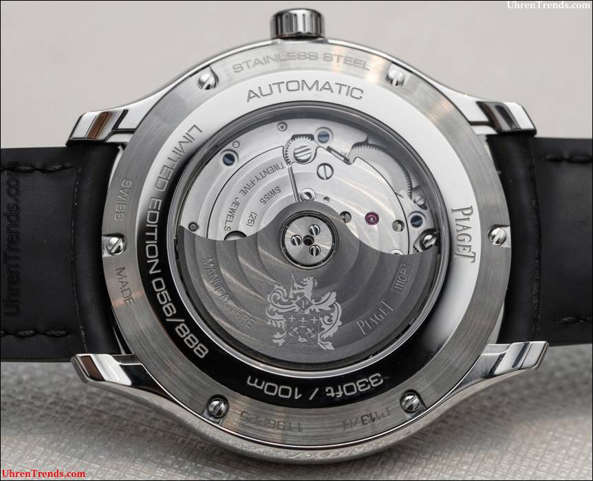 Piaget Polo S Limited Edition schwarze Uhr auf Kautschukband Hands-On  
