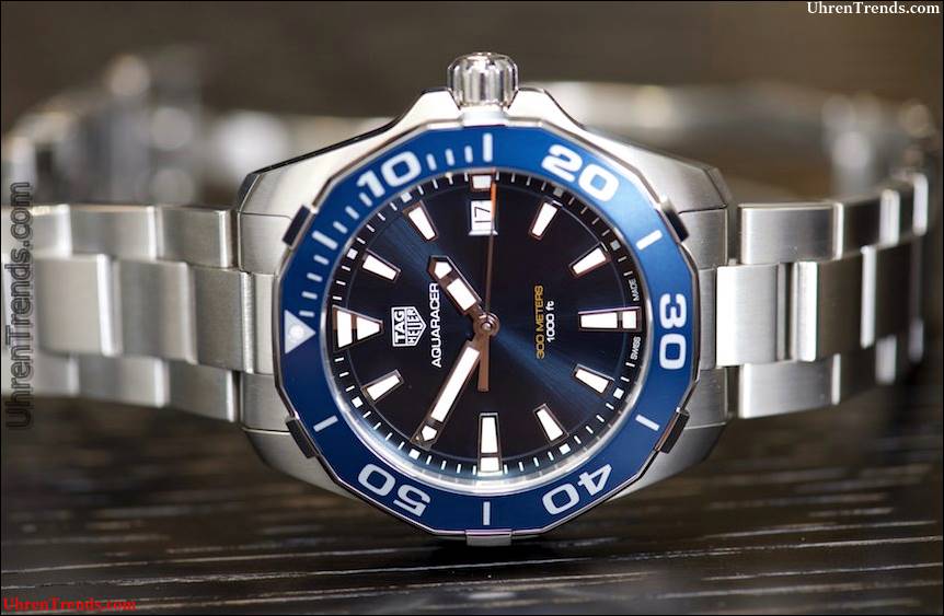 Neue TAG Heuer Aquaracer Black Titanium Uhren für 2016 Hands-On  