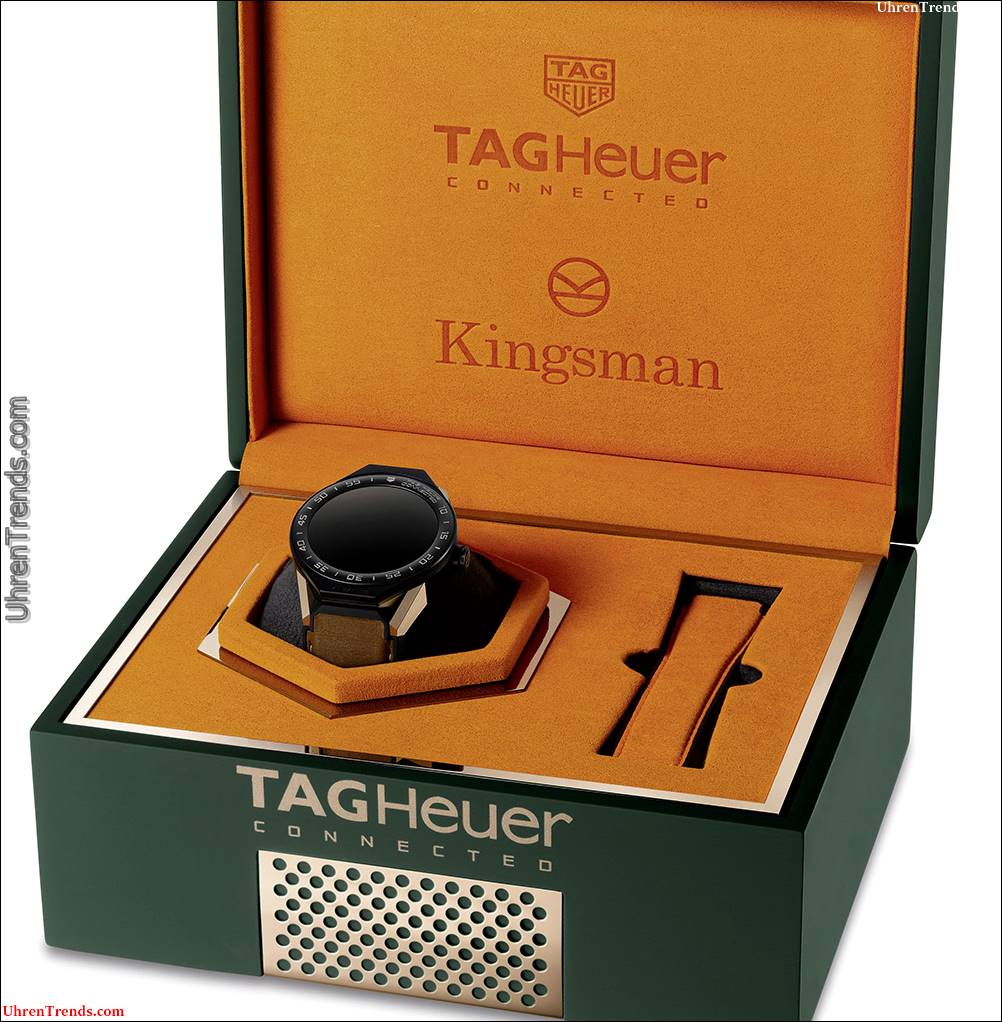 TAG Heuer Connected Modular 45 Kingsman Sonderedition Uhr für 'Kingsman: The Golden Circle' Film  