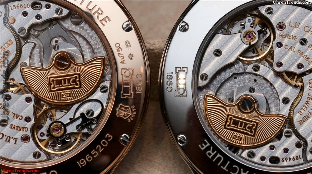 Chopard L.U.C XPS 1860 Uhren in Stahl oder Gold Hands-On  