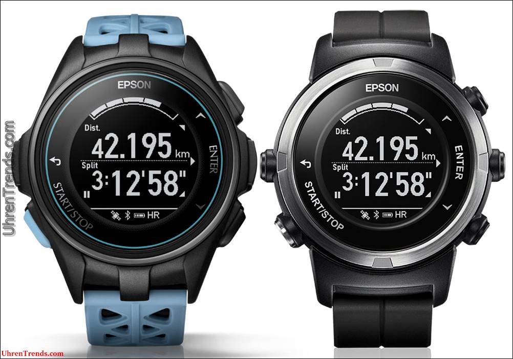 Seiko wird bald die Fitness-Themen Epson J-300 Serie GPS Sportuhr nach Nordamerika bringen  
