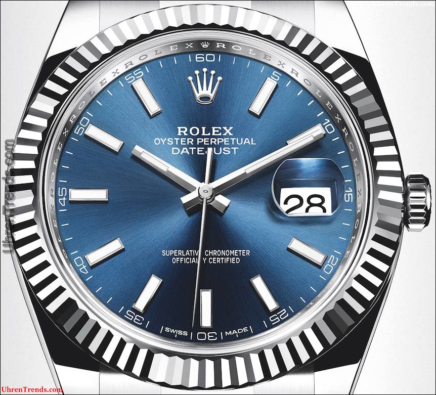 Rolex Datejust 41 Uhr In Stahl Für 2017  