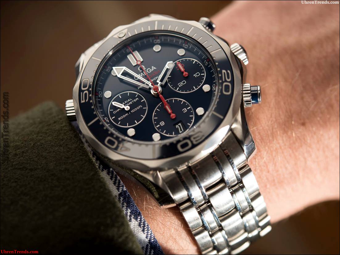 Omega Seamaster 300M Co-Axial Chronograph 41,5 mm Uhr Bewertung  