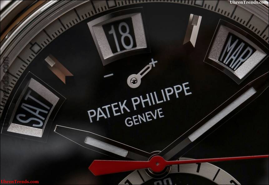 Patek Philippe 5960 / 1A Jahreskalender Chronograph Steel Watch mit schwarzem Zifferblatt Hands-On  