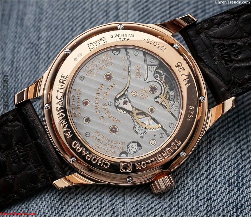 Chopard L.U.C Tourbillon Qualite Fleurier Uhr mit Fairmined Gold Hands-On  