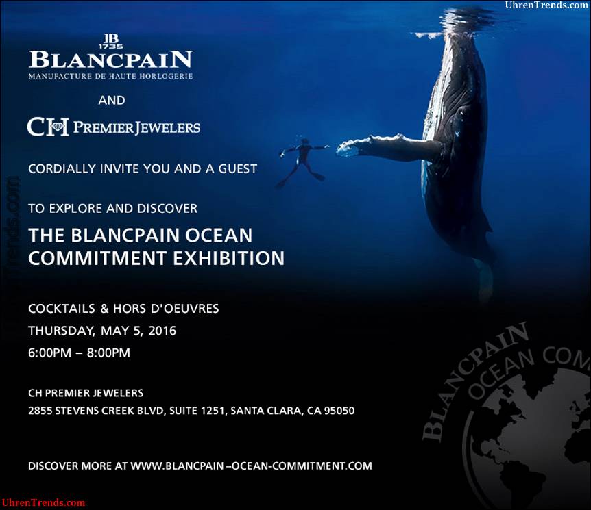 Blancpain-Ozean-Verpflichtungsereignis an CH Premier in Santa Clara am 5. Mai 2016  