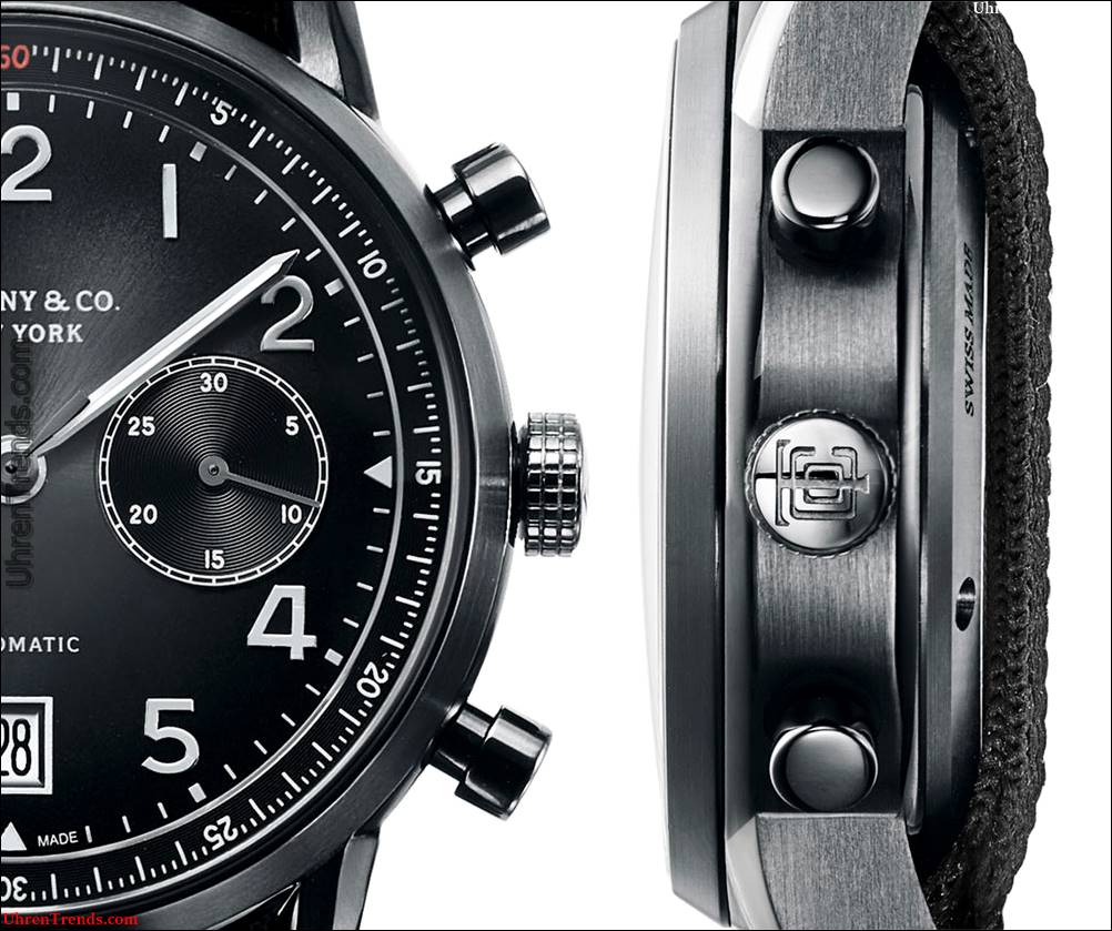 Tiffany & Co. CT60 DLC Schwarz Uhren  
