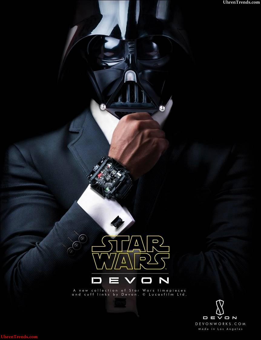 Devon Star Wars Limited Edition Uhr basiert auf dem Tread 1  