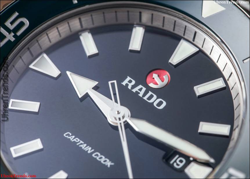 Rado Captain Cook 37mm & 45mm Uhren für 2017 Hands-On  