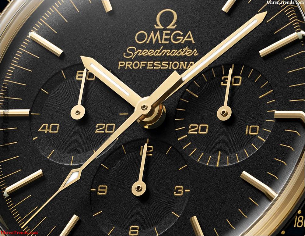 Omega Speedmaster Moonwatch Professional Chronograph Starmus Wissenschaftspreis Gold Watch  