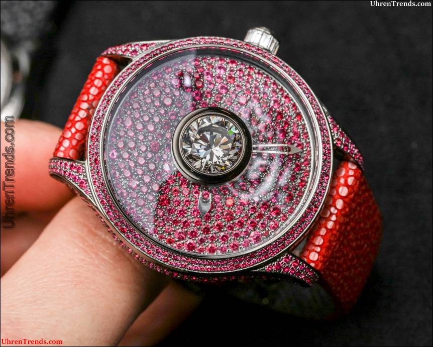 De Tournemire Uhren Set wirklich große Diamanten im Kristall  