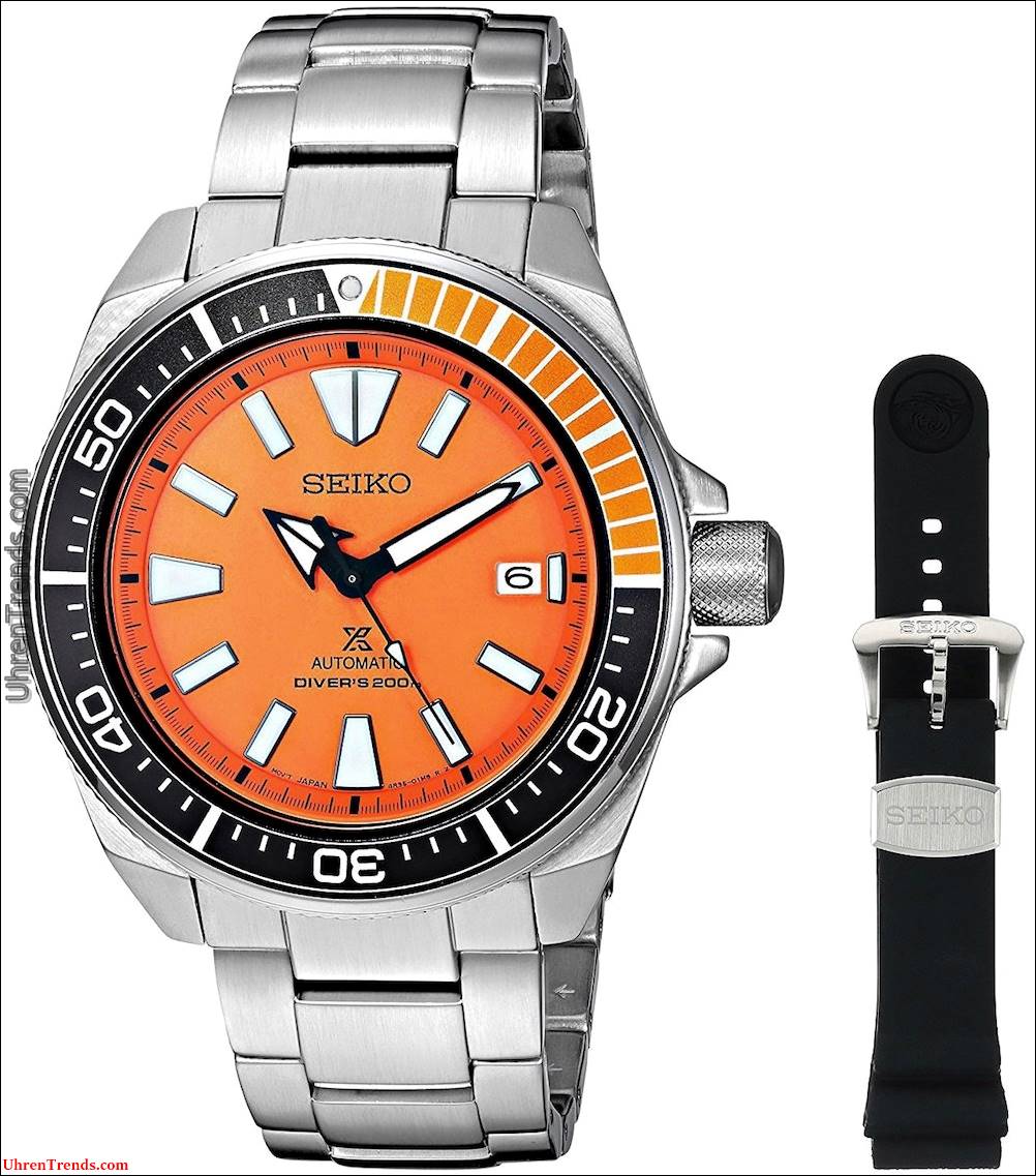 Seiko Prospex 'Orange Samurai' SRPB97 Uhr  