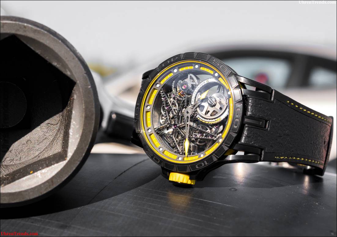 Roger Dubuis Excalibur Spider Pirelli automatische Skeleton Uhr Hands-On  