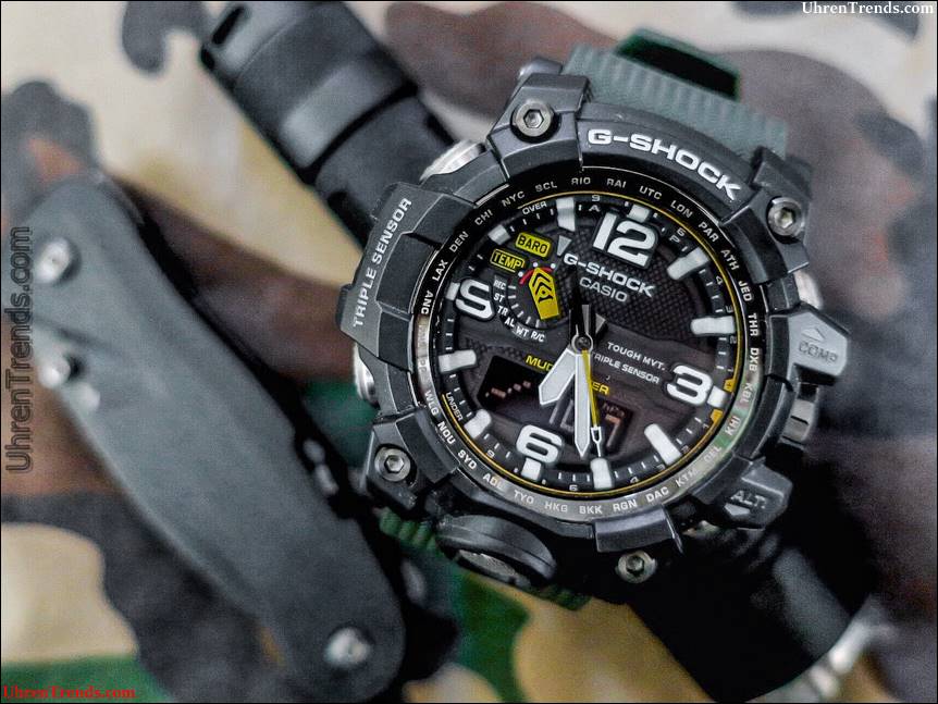 Casio G-Shock GWG 1000-1A3 Mudmaster Watch Review  