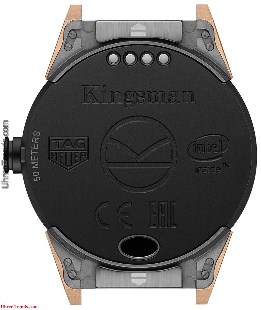 TAG Heuer Connected Modular 45 Kingsman Sonderedition Uhr für 'Kingsman: The Golden Circle' Film  