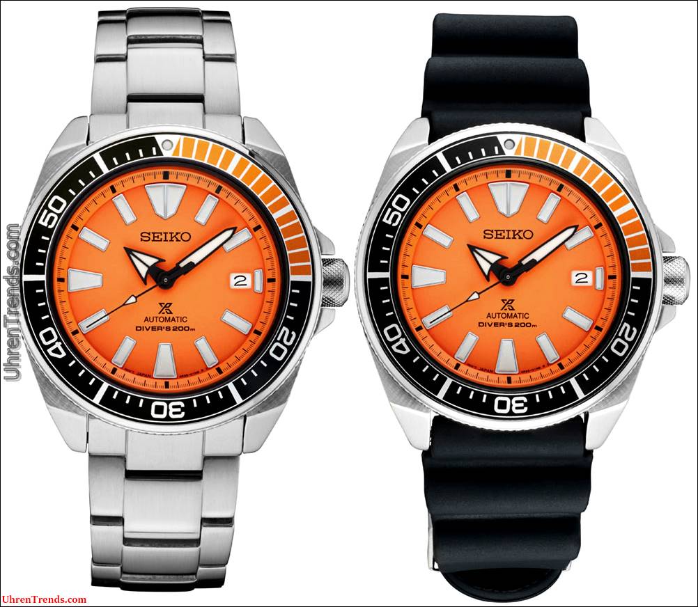 Seiko Prospex 'Orange Samurai' SRPB97 Uhr  