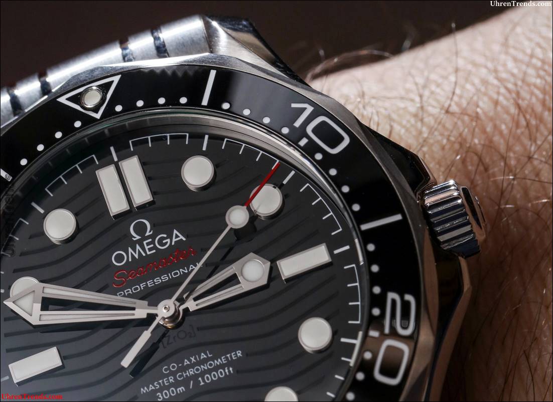 Omega Seamaster Taucher 300M Stahl Uhren für 2018 Hands-On  