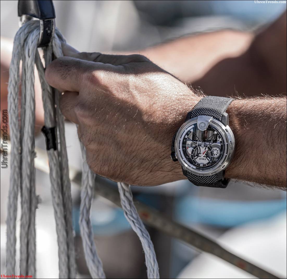 H1 H1 Alinghi Uhr Hands-On bei der Extreme Sailing Series  
