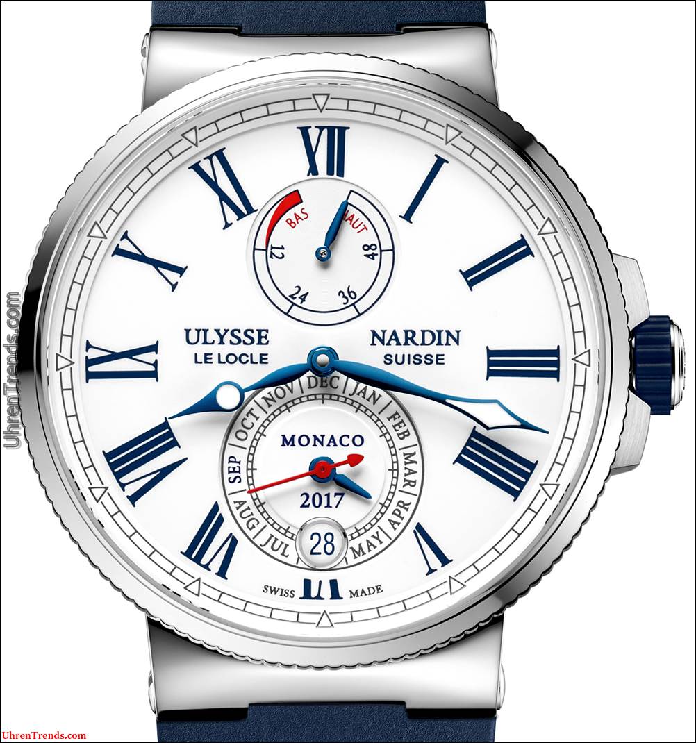 Ulysse Nardin Marine Chronometer Jahreskalender Monaco Watch  