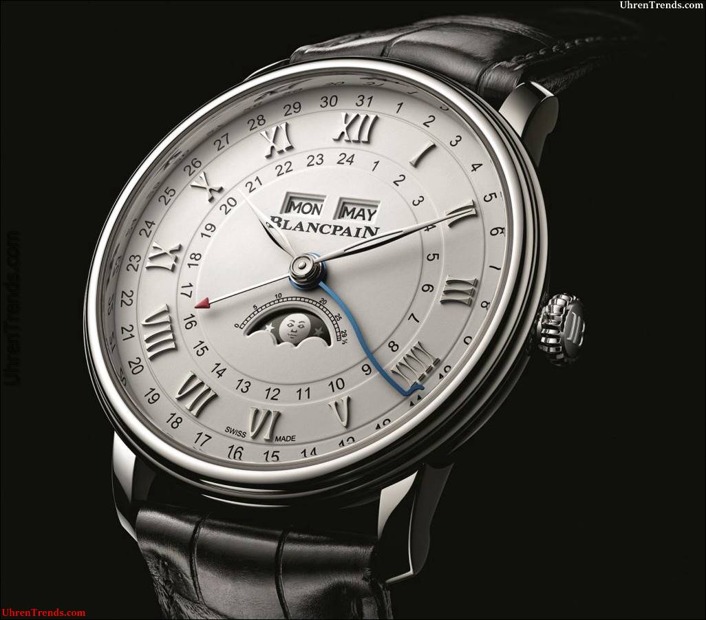 Blancpain Villeret Quantième Complet GMT Uhr  
