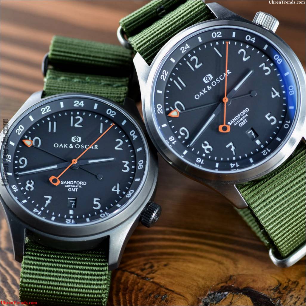 Oak & Oscar Sandford GMT Uhr angekündigt  