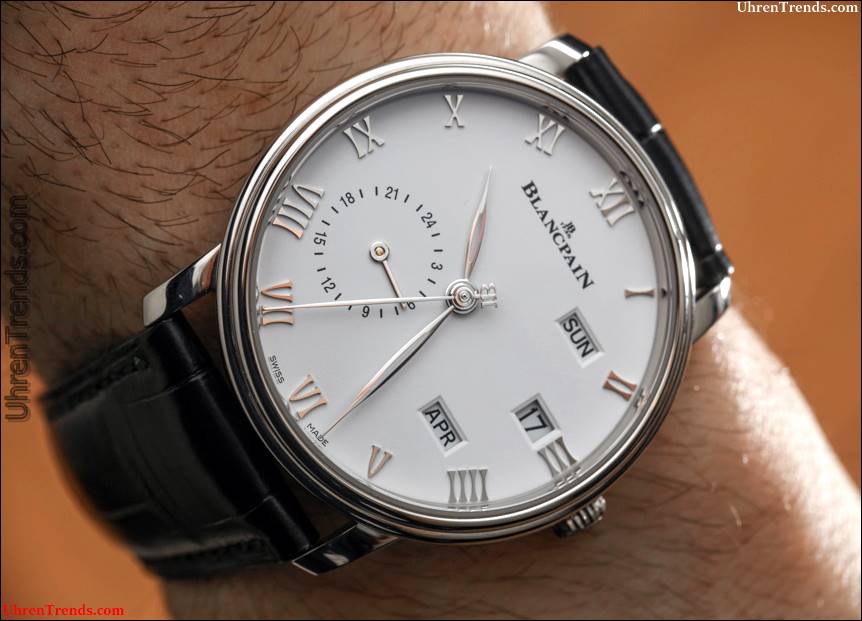 Blancpain Villeret Quantieme Annuel GMT Uhr Hands-On  