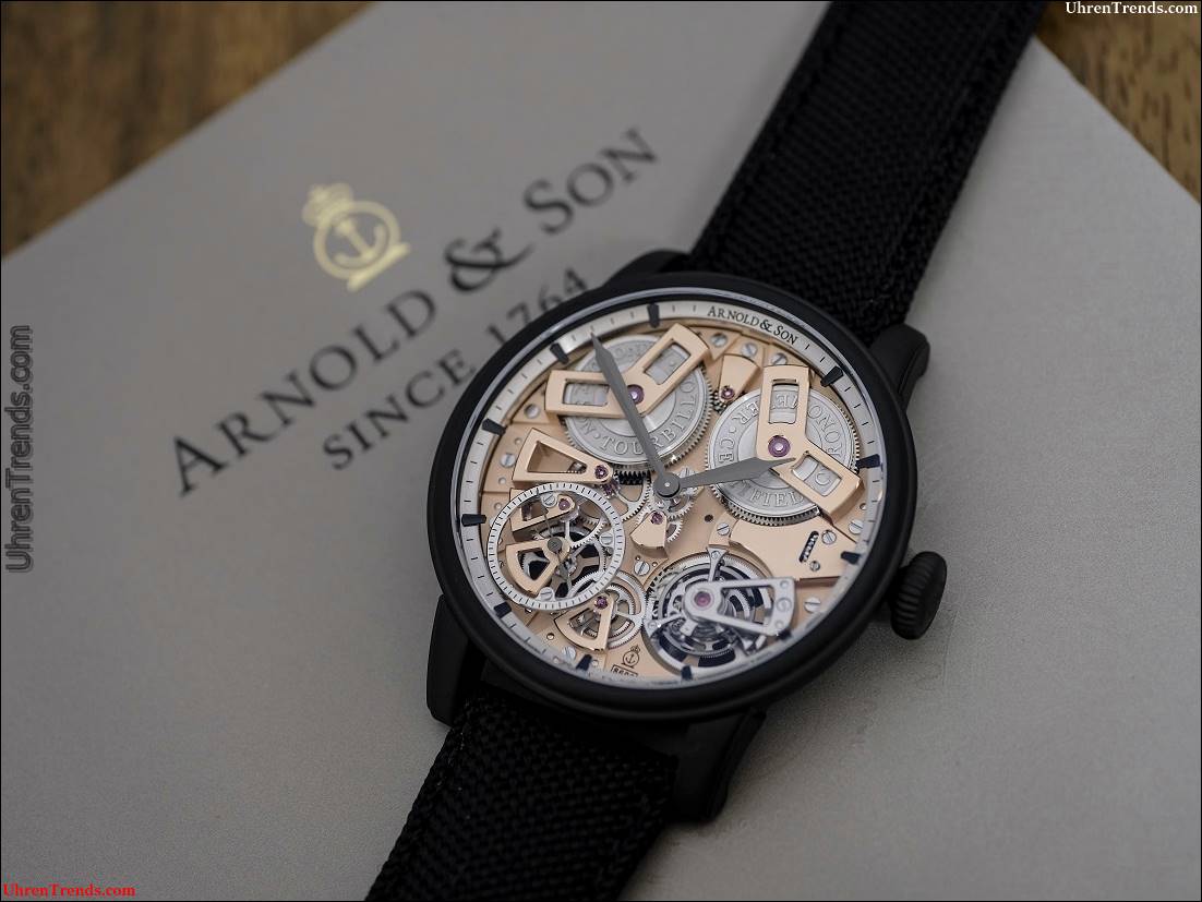 Arnold & Son Tourbillon Chronometer No. 36 Rotgussuhr  