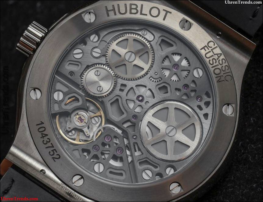 Hublot Classic Fusion Gangreserve Titanium Watch Review  