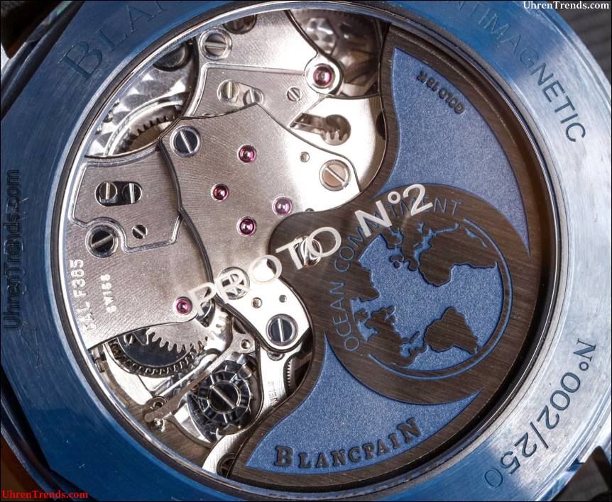 Blancpain Fünfzig Fathoms Bathyscaphe Flyback Chronograph Ocean Engagement II Uhr Hands-On  