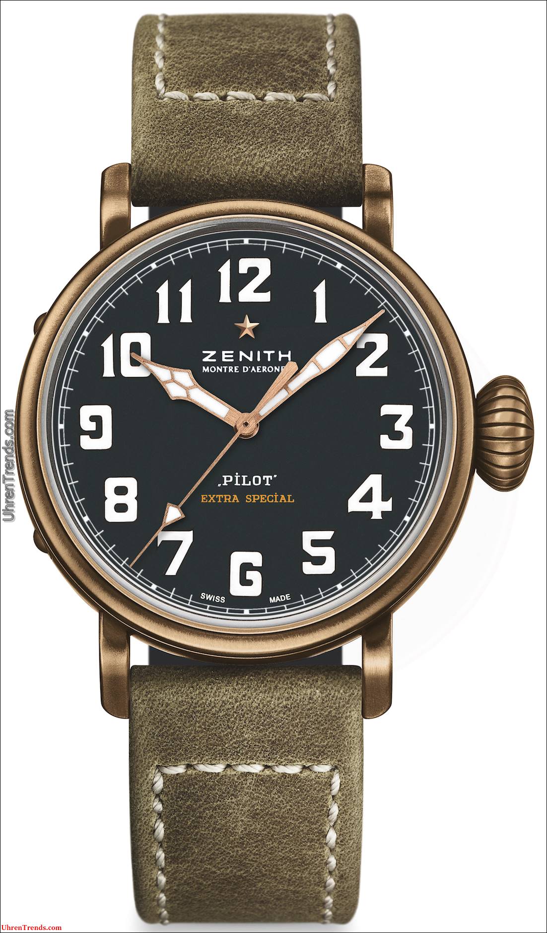 Zenith Pilot Typ 20 Extra Special 40MM Bronze Uhr  
