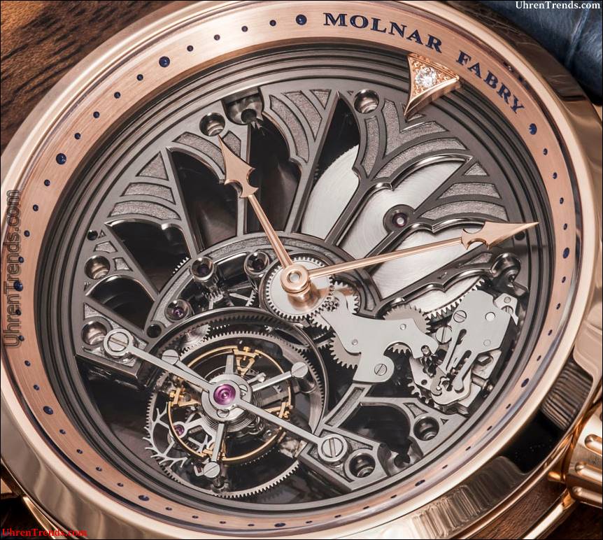Molnar Fabry Majestic Tourbillon Stück einzigartige Uhr  