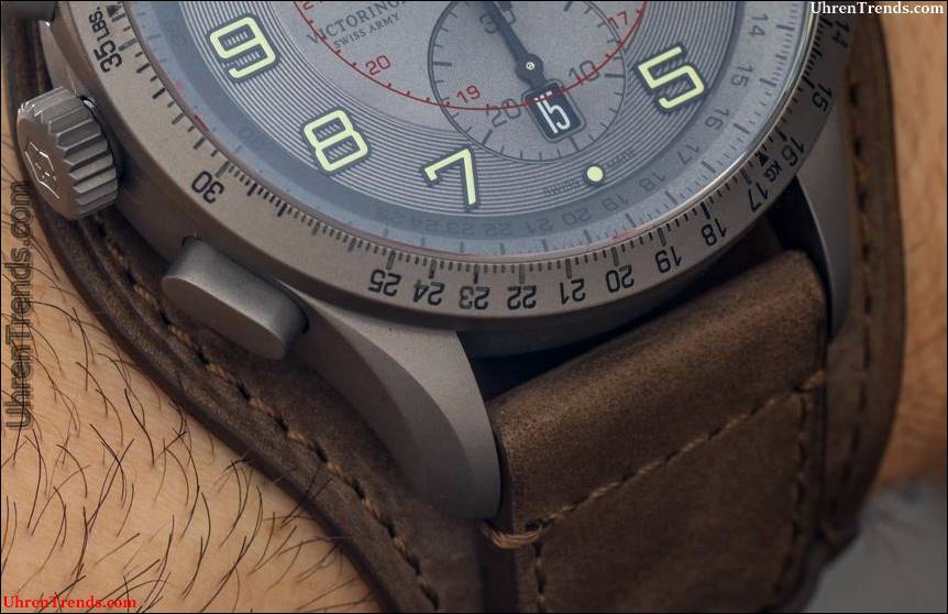 Victorinox Schweizer Armee Airboss Mach 9 Titanium Limited Edition Uhr Hands-On  
