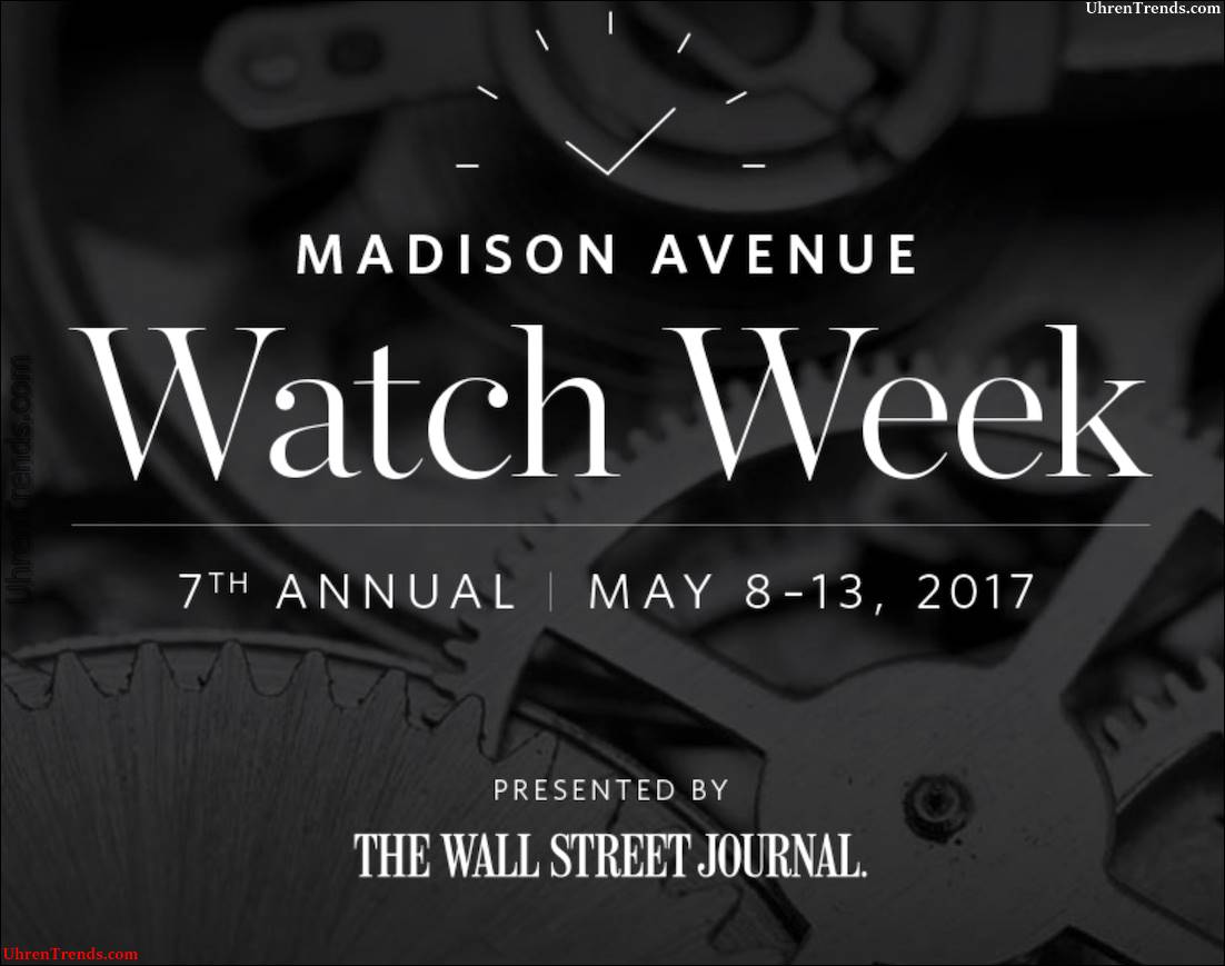 Madison Avenue Watch Woche 8. - 13. Mai 2017 in New York City  