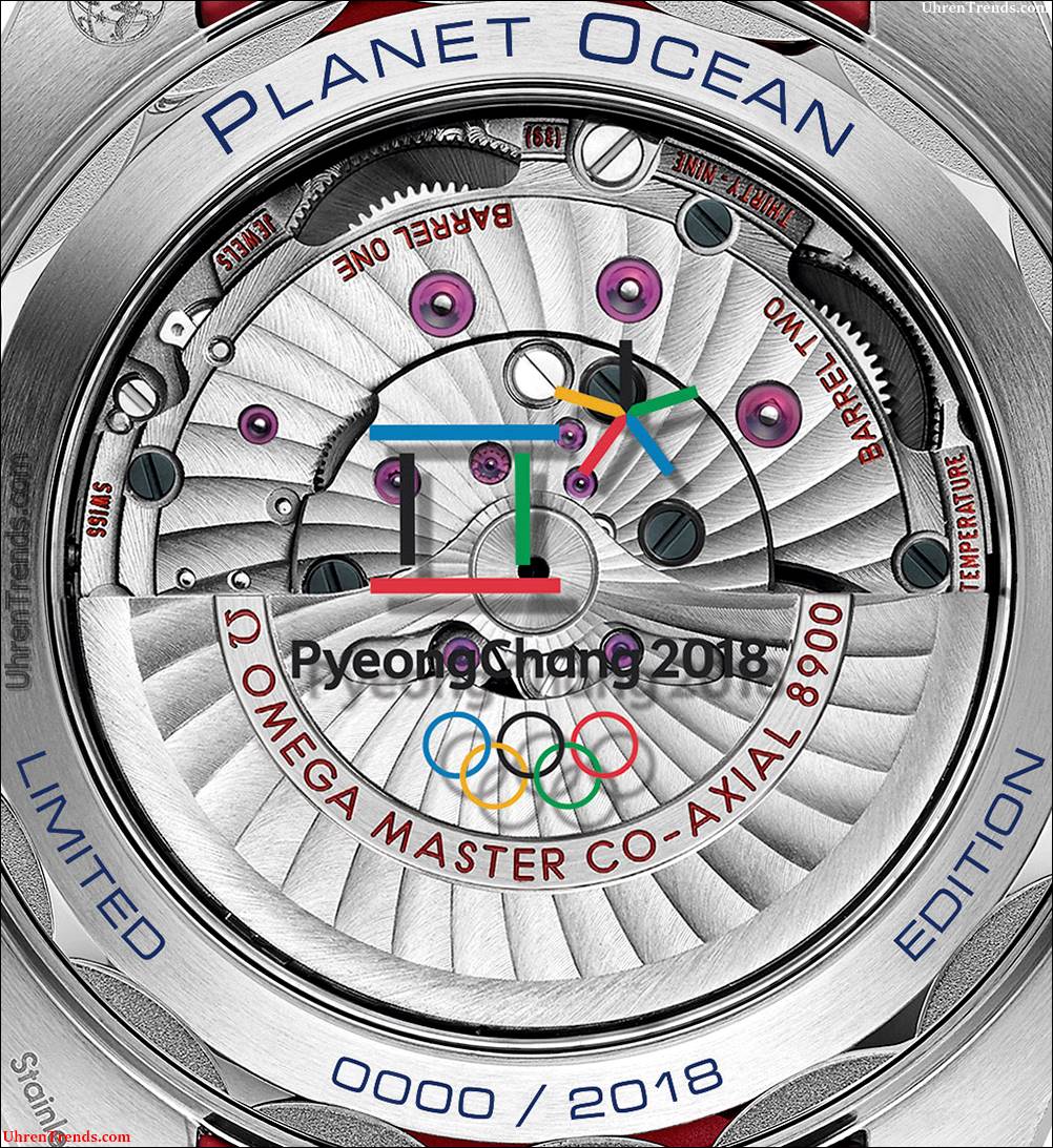 Omega Seamaster Planet Ozean "PyeongChang 2018" Olympische Spiele  