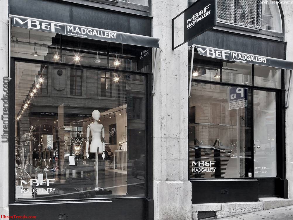 MB & F M.A.D Galerie in Genf beraubt  