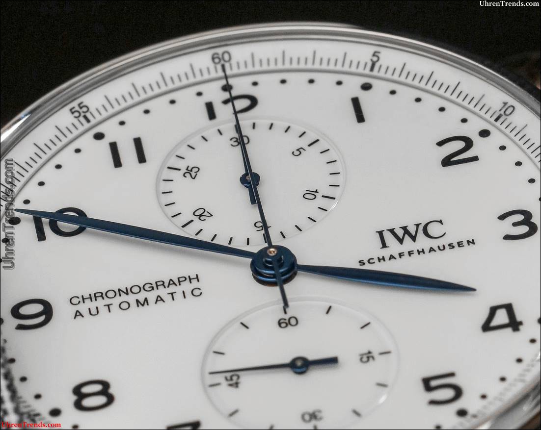 IWC Portugieser Chronograph Edition '150 Jahre' Uhr zum Anfassen  
