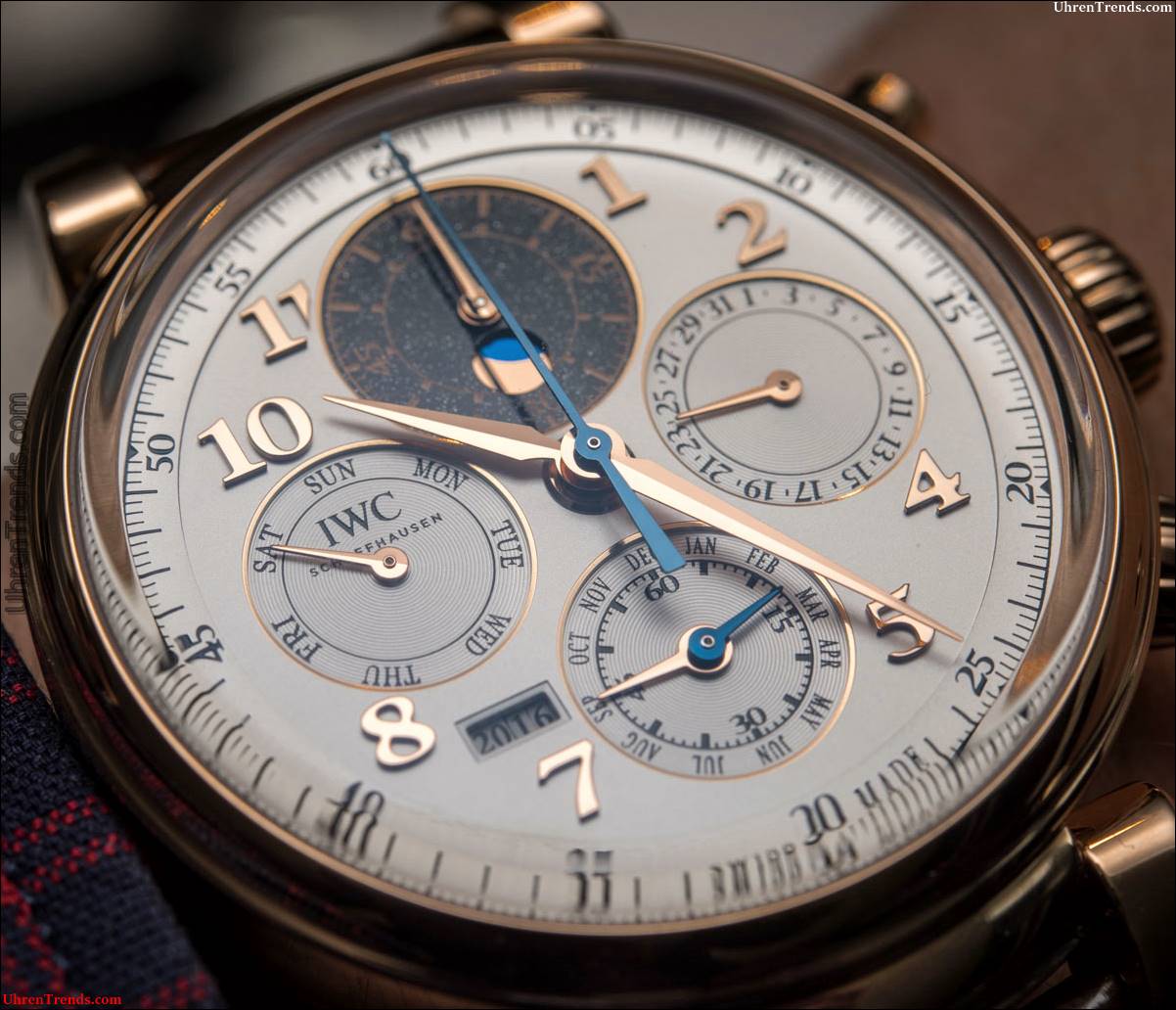 IWC Da Vinci Perpetual Kalender Chronograph Uhr Hands-On  