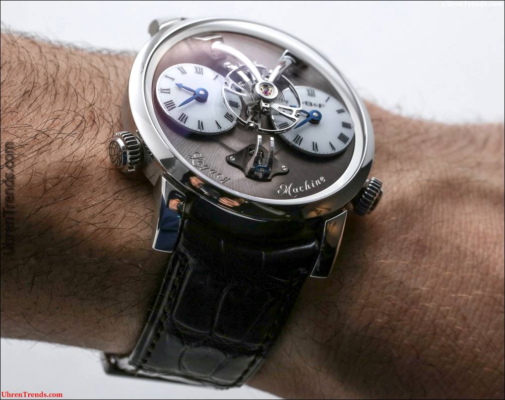 MB & F LM1 Final Edition Uhr In Stahl Hands-On  